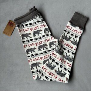 Lazy One ~ Beary Cool PJ Leggings ~ Womens Size S ~ Brand New